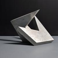 Large Larry Mohr Abstract Aluminum Sculpture - Sold for $1,408 on 11-04-2023 (Lot 568).jpg